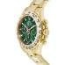 Relógio masculino Rolex Cosmograph Daytona John Mayer falso ouro amarelo 18kt com mostrador verde 116508-0013