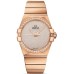 Réplica Omega Constellation Co-Axial Master Chronometer Diamond Dial Relógio feminino em ouro rosa 123.55.38.20.99.004