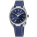 Réplica Omega Seamaster Aqua Terra 150m Master Co-Axial Blue Dial Pulseira de borracha Relógio masculino 220.12.41.21.03.007