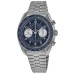 Réplica Omega Speedmaster Chronoscópio Co-Axial Master Chronometer Chronograph 43 mm Relógio masculino de aço com mostrador azul 329.30.43.51.03.001