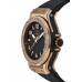 Relógio feminino Hublot Big Bang falso de 38 mm em ouro rosa 18kt com diamante 361.PX.1280.RX.1104