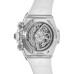 Réplica Hublot Big Bang Unico Skeleton Titanium White Rubber Strap Relógio Masculino 441.NE.2011.RW