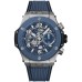 Réplica Hublot Big Bang Unico Skeleton Dial Relógio Masculino com Pulseira de Borracha 441.NL.5171.RX