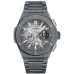 Réplica Hublot Big Bang Integral Cinza Cerâmica Esqueleto Dial Relógio Masculino de Cerâmica 451.FX.6923.FX