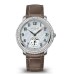 Réplica Patek Philippe Complicações Relógio feminino com pulseira de couro com mostrador madrepérola 4968R-010