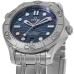 Copiar Omega Seamaster Diver 300 M &quot;Pequim 2022&quot; Relógio masculino edição azul especial 522.30.42.20.03.001