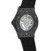 Réplica Hublot Classic Fusion Automático Preto Cerâmica Pulseira de Borracha Relógio Masculino 542.CM.1171.RX