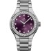 Relógio feminino falso Hublot Classic Fusion 33 mm titânio roxo diamante mostrador 585.NX.897V.NX.1204