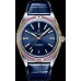 Cópia Breitling Chronomat Automático 36 Mar do Sul com mostrador azul pulseira de couro relógio feminino A10380611C1P1