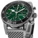 Replica Relógio Breitling Superocean Heritage cronógrafo 44 com mostrador verde em aço A13313121L1A1