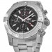 Cópia Breitling Avenger Super Avenger Chronograph 48 Relógio masculino de aço com mostrador preto A13375101B1A1