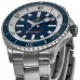 Réplica Breitling Superocean Automático 42 Relógio Masculino De Aço Com Mostrador Azul A17375E71C1A1