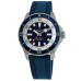 Cópia Breitling Superocean Automático 42 Mostrador Azul Pulseira de Borracha Relógio Masculino A17375E71C1S1