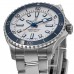 Copiar relógio masculino Breitling Superocean automático 42 com mostrador prateado em aço A17375E71G1A1