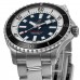 Réplica Breitling Superocean Automático 44 Relógio Masculino de Aço com Mostrador Azul A17376211C1A1