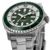 Réplica Breitling Superocean Automático 44 Relógio Masculino de Aço com Mostrador Verde A17376A31L1A1