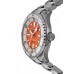 Réplica Breitling Superocean Automático 36 Relógio Feminino De Aço Com Mostrador Laranja A17377211O1A1