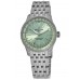 Cópia Breitling Navitimer Automático 35 Relógio Feminino de Aço com Mostrador Verde A17395361L1A1