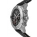 Réplica Breitling Avenger Chronograph GMT 45 Relógio masculino com pulseira de couro com mostrador preto A24315101B1X1