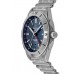 Réplica Breitling Chronomat Automático GMT 40 Relógio Masculino de Aço com Mostrador Azul A32398101C1A1