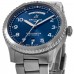 Falso Breitling Aviator 8 Automático Day &amp; Data 41 mostrador azul em aço inoxidável A45330101C1A1 relógio masculino A45330101C1A1-PO