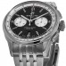 Réplica Breitling Premier B01 cronógrafo 42 mostrador preto relógio masculino de aço inoxidável AB0118371B1A1