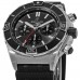 Réplica Breitling Super Chronomat B01 44 Relógio Masculino com Pulseira de Borracha com Mostrador Preto AB0136251B2S1