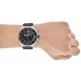 Réplica Breitling Super Chronomat B01 44 Relógio Masculino com Pulseira de Borracha com Mostrador Preto AB0136251B2S1