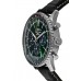 Falso Breitling Navitimer B01 Cronógrafo 46 Mostrador Verde Pulseira de Couro Relógio Masculino AB0137241L1P1