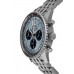 Réplica Breitling Navitimer B01 Cronógrafo 43 Relógio Masculino de Aço com Mostrador Azul Gelo AB0138241C1A1