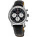 Réplica Breitling Navitimer B01 Cronógrafo 41 Relógio Masculino com Pulseira de Couro com Mostrador Preto AB0139211B1P1