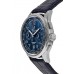 Réplica Breitling Premier B01 Cronógrafo 42 Relógio Masculino com Pulseira de Couro com Mostrador Azul AB0145171C1P2