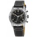 Falsificado Breitling Aviator 8 AVI Ref. 765 1953 Reedição Relógio Masculino com Mostrador Preto e Pulseira de Couro Preto AB0920131B1X1