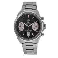 Copiar relógio masculino Tag Heuer Grand Carrera cronógrafo CAV511A.BA0902-SD