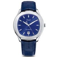 Cópia Piaget Polo S Relógio Masculino com Mostrador Azul Automático G0A43001 | 