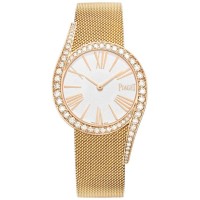 Relógio feminino falso Piaget Limelight Gala prata mostrador diamante rosa ouro G0A45213