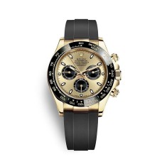 Cópia Rolex Cosmograph Daytona Relógio Masculino com Mostrador Branco M116518LN-0041