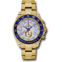 Réplica de relógio masculino Rolex Yacht-Master II em ouro amarelo 18kt M116688-0001