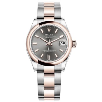 Réplica Rolex Datejust 31 com mostrador de ardósia relógio feminino M278241-0017