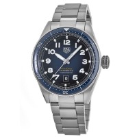 Réplica Tag Heuer Autavia Calibre 5 Cronômetro 42mm Mostrador Azul Relógio Masculino WBE5116.EB0173