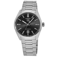 Réplica Tag Heuer Carrera Relógio Masculino de Aço com Mostrador Preto Automático WBN2110.BA0639