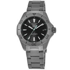 Cópia relógio masculino Tag Heuer Aquaracer Solargraph ultra leve de titânio WBP1180.BF0000