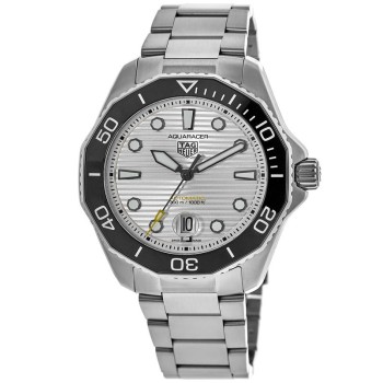 Copiar relógio masculino Tag Heuer Aquaracer 300M automático edição especial com mostrador cinza em aço WBP201C.BA0632