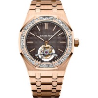 Réplica Audemars Piguet Royal Oak Tourbillon Extrafino Ouro Rosa 26516OR.ZZ.1220OR.01