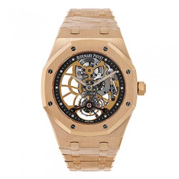 Réplica Audemars Piguet Royal Oak Tourbillon Extrafino Openworked Rose Gold 26518OR.OO.1220OR.01