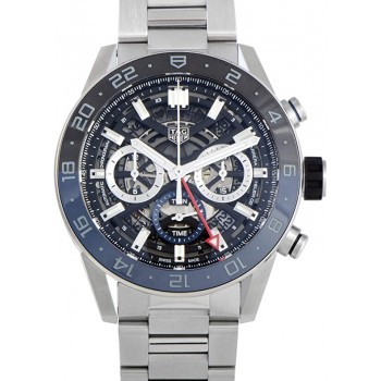 Réplica TAG Heuer Carrera Heuer 02 Cronógrafo GMT CBG2A1Z.BA0658