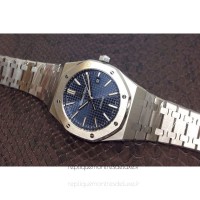 Réplica Audemars Piguet Royal Oak 15400 Aco Inoxidável Marcador Azul Aco Inoxidável