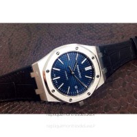 Réplica Audemars Piguet Royal Oak 15400 Aco Inoxidável Marcador Azul