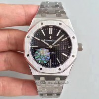 Réplica Audemars Piguet Royal Oak 15450 Aco Inoxidável Marcador Preto 