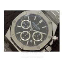 Réplica relogio Audemars Piguet Royal Oak 26320 Aco Inoxidável Anthracite Dial